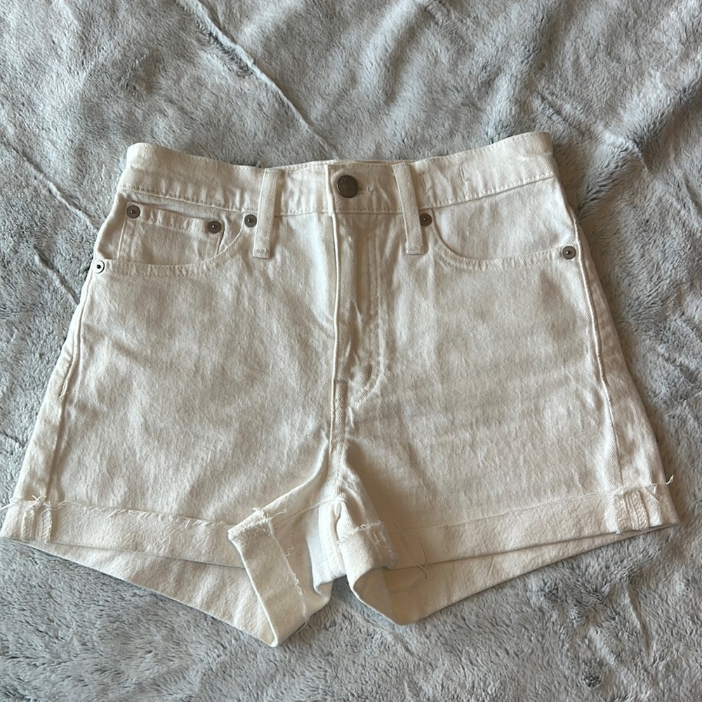 Madewell High-Rise Denim Shorts; Size 23